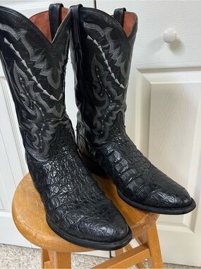 Dan Post Black Caiman
